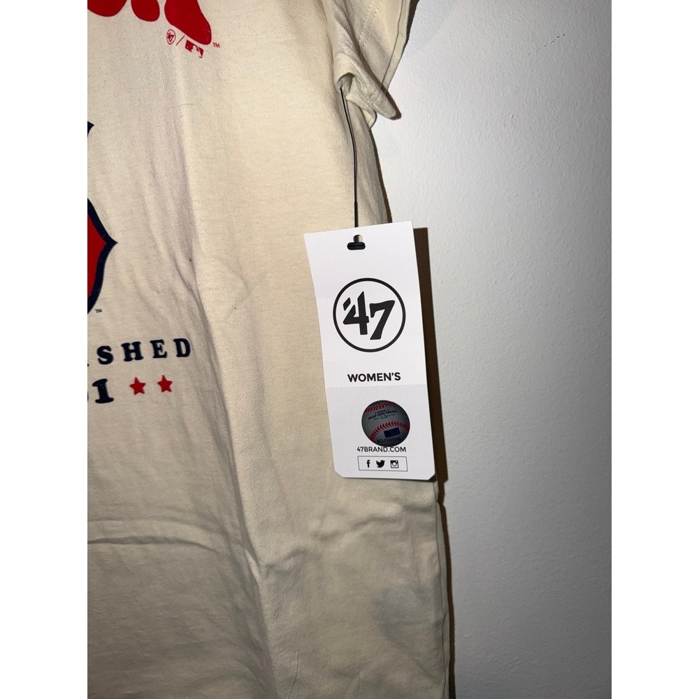 Boston Red Sox Women's '47 Brand TShirt. Size Small (NWTS) - Picture 3 of 5